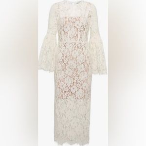 SELF-PORTRAIT, Lace Midi Dress (NEW)